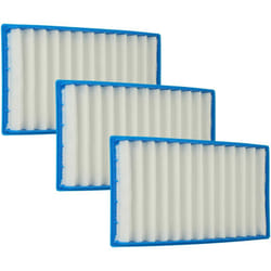 Vhbw - 3x filtre compatible avec Dyson DC02 ReCyclone, DC02 De Stijl, DC02 das, DC02 Clear, DC02 Absolute aspirateur - filtre hepa blanc / bleu
