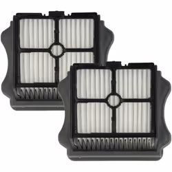 vhbw - the clever way Lot de 2x filtre pour votre aspirateur sec et humide - Finition sur mesure pour un changement du filtre ...