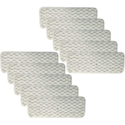 Vhbw - 10x lingettes compatible avec Vileda Easy Twist laveur de sol 25 x 13 x 2 cm