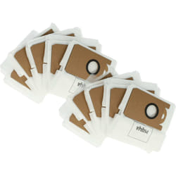 Vhbw - 10x Sacs aspirateur compatible avec Proscenic M8 Pro, M7 Max, M7 Pro aspirateur robot - Sac pour station de vidage