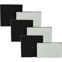 vhbw Lot de 6 filtres compatible avec Philips Performer Expert FC8720 - FC8729 aspirateur - filtre d'échappement, insert en mousse