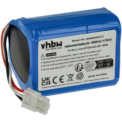 1x Batterie compatible avec Miele Scout RX3, RX2 robot électroménager (6700mAh, 14,8V, Li-ion, sans boîtier) - Vhbw