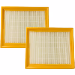 vhbw - the clever way Set de 1x filtre HEPA pour votre aspirateur, robot aspirateur ou nettoyeur vapeur - Filtre les poussièr ...