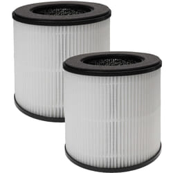 2x Filtre à air compatible avec Acekool B-D02F purificateur - multicouches préfiltre + hepa + charbon actif - Vhbw