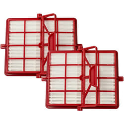 Vhbw - 2x filtre compatible avec Lux Intelligence S115 aspirateur - filtre à charbon actif hepa rouge / noir / blanc
