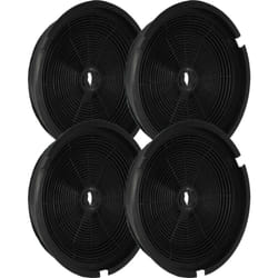 Vhbw - 4x Filtres à charbon actif compatible avec Airlux HC41E, HC41A hotte aspirante - 19 cm