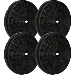 vhbw 4x Filtres à charbon actif compatible avec Bauknecht DDRI 5890 IN 857458815050, 857458801050, 857458801051 hotte aspirante - 20 cm