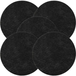 5x Filtre à charbon actif compatible avec DeLonghi F2635, F26215, F26235, F26237 Friteuse - 130 mm - Vhbw