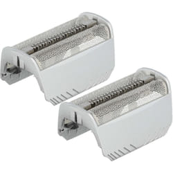 vhbw 2x Grille double compatible avec Braun 197s-1, 199s, 197s, 320, 199s-1, 310, 195s, 195s-1, 300, 330, 4736, 4737, 340, 4715, 4735 + cadre