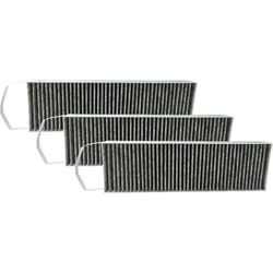 Vhbw - 3x Filtres à charbon actif compatible avec Bora s Pure, Pure, puxu, m Pure, x Pure hotte aspirante