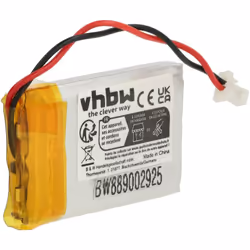 vhbw - the clever way - Batterie de rechange de haute qualité avec une grande autonomie et compatible avec votre casque audi  ...