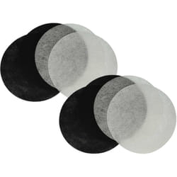 Vhbw - 4x filtre à charbon actif, 4x filtre à graisses compatible avec Moulinex T-43, T-41, T-42 friteuse - 8 filtres