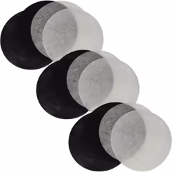 vhbw - the clever way Set de 12 filtres de haute qualité pour votre friteuse Découvrez notre kit de filtres polyvalents pour  ...