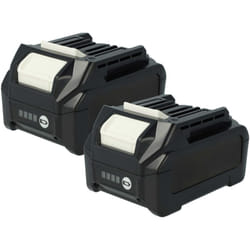 Vhbw - 2x Batterie compatible avec Makita 40V max xgt, AS001G, CF001G, AS001GZ, CE001GZ, CE001G, CF001GZ outil électrique (2500 mAh, Li-ion, 40 v)