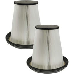 Vhbw - 2x Préfiltres compatible avec Husqvarna S36, S26, S13 aspirateur - Filtre de rechange rond