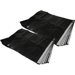 Vhbw - 20x Sacs compatible avec Bosch gas 1200 l, 35 l afc, 35 m afc, 35 l sfc+ aspirateur - plastique, 9,2cm x 7,05cm noir