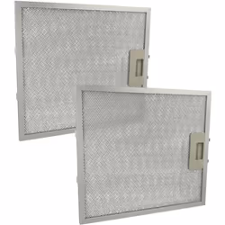 vhbw - the clever way Lot de filtres (2x filtre à graisse métallique) compatible et de haute qualité pour votre hotte de cuis ...