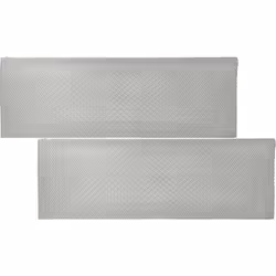 vhbw - the clever way Lot de filtres (2x filtre à graisse métallique) compatible et de haute qualité pour votre hotte de cuis ...