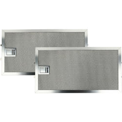 Vhbw - 2x Filtre anti-graisse compatible avec Miele da 101, da 101 ext, da 191, da 191 ext, da 199, da 199-2, da 209 hotte de cuisine, métal