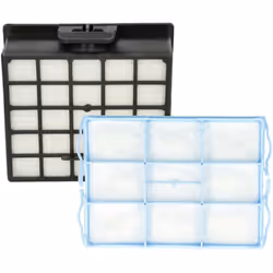 vhbw - the clever way Set de filtres de haute qualité pour votre aspirateur Ce set de filtres de rechange de 2 pièces de la m ...