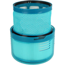 Vhbw - Filtre compatible avec Dyson Gen5detect série, Absolute aspirateur - filtre de sortie d'air, turquoise / blanc