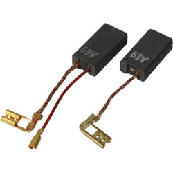 vhbw 2x balais de charbon 6,2 x 12,5 x 24,8 mm compatible avec Bosch GBH 5-40 DE, GBH 5-40 DCE, GBH 24 VR, GBH 7-45 DE, GBH 7 outil électrique