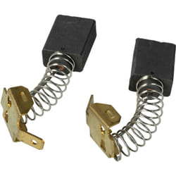 Vhbw - 2x balais de charbon 7,25 x 12,5 x 16,3 mm compatible avec Bosch gks 85 3 601 E7A 000 outil électrique + ressort
