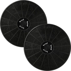 Vhbw - 2x Filtres à charbon actif compatible avec Klarstein Eleonora 10035380, 10035381, 10035382 hotte aspirante - 16 cm