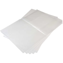 Vhbw - 5x Sacs compatible avec Dustcontrol dc 1800H aspirateur - polyéthylène, 55cm x 50cm transparent