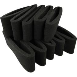 10x Préfiltres compatible avec Makita VC3211MX1, VC3211M, VC3211 aspirateur - Filtre de rechange, amortit le bruit - Vhbw