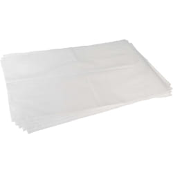 Vhbw - 5x Sacs compatible avec Bosch gas 15 ps aspirateur - plastique, 66cm x 40cm transparent