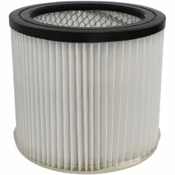 vhbw - the clever way Filtre plissé compatible pour votre aspirateur industriel, pour aspiration à sec ou humide - Finition s ...