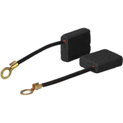 Vhbw - 2x balais de charbon 6,3 x 15,9 x 20,2 mm compatible avec duss dia 400 w perceuse, noir