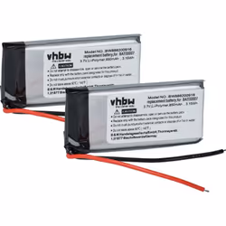 vhbw - the clever way - Batterie de rechange de haute qualité avec une grande autonomie et compatible avec votre casque audi ...