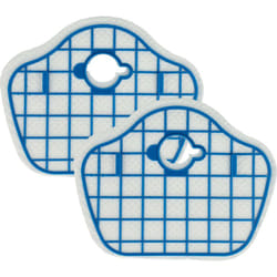 Kit de 2x Filtres d'aspirateur compatible avec Philips SmartPro Compact FC8774, FC8772, FC8778, FC8776, FC8972 aspirateur robot - filtre - Vhbw