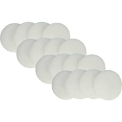 16x Filtres compatible avec Zehnder ComfoSpot Twin40 appareil de ventilation - Filtre à air blanc - Vhbw