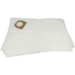 Vhbw - 5x Sacs compatible avec Dewalt DCV586MK aspirateur - microfibre non tissée, type m, 55cm x 34cm blanc