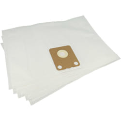 Vhbw - 5x Sacs compatible avec Vermop Jetvac SD12 aspirateur - microfibre non tissée, 31,5cm x 41,5cm blanc