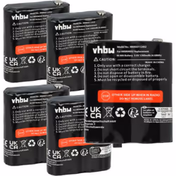 vhbw - the clever way - Batterie de rechange de haute qualité avec une grande autonomie et compatible avec votre radio talkie ...