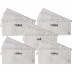 vhbw - the clever way Set de 15x filtre d'échappement pour votre aspirateur, robot aspirateur, nettoyeur vapeur - Conservez l ...
