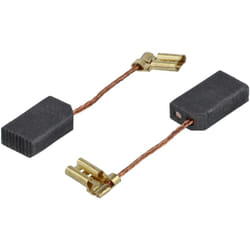 Vhbw - 2x balais charbon 5 x 10 x 17,5 mm compatible avec Fein ks 10-38E appareil de polissage, meuleuse d'angle