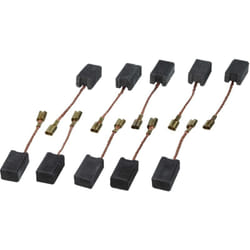 vhbw 10x balais charbon 5,9 x 7,95 x 13,3 mm compatible avec Rupes BigFoot LHR21, LHR12, LHR15, LH 21 ponceuse excentrique, appareil de polissage