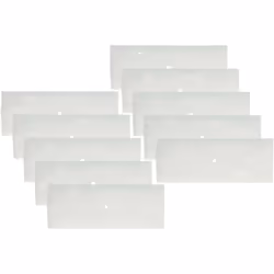 vhbw - the clever way Lot de 10x filtres de rechange pour votre sèche-linge Ce filtre de l'échangeur de chaleur remplace parf ...