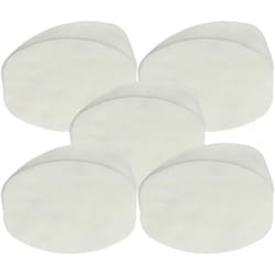 vhbw 10x Micro-filtre hygiénique compatible avec Nilfisk GA70, GS90, GS84, GS80, GM90, GM80, GD90c, GD90, GD80 aspirateur - Filtre à air blanc