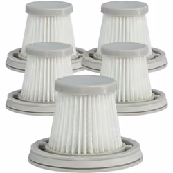vhbw - the clever way Set de 5x filtres pour votre aspirateur, aspirateur à main ou aspirateur sans fil Ces filtres anti-sale ...