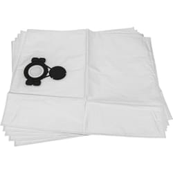 Vhbw - 5x Sacs compatible avec Milwaukee as 300 elcp, as 300 elac aspirateur - microfibre non tissée, volume de 30l, 60cm x 50cm blanc