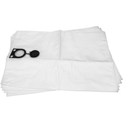 Vhbw - 5x Sacs compatible avec Metabo asr 50 l sc, asr 50 m sc aspirateur - toison, 78,5cm x 52cm blanc