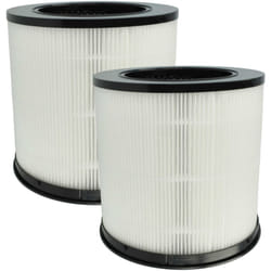 Vhbw - 2x Filtre à air compatible avec Xiaomi Smart Air Purifier 4 Compact purificateur - multicouches préfiltre + hepa + charbon actif