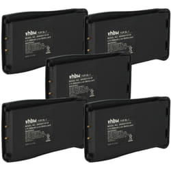 Vhbw - 5x Batterie compatible avec Baofeng H777, BF-666S, BF-777S, BF-888S radio talkie-walkie (2800mAh, 3,7V, Li-ion)