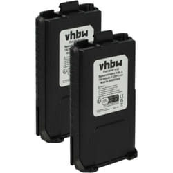 Vhbw - 2x Batterie compatible avec Baofeng UV-5R, BF-F8, UV-5RA, UV-5RE, BF-F9 radio talkie-walkie (1800mAh, 7,4V, Li-ion)